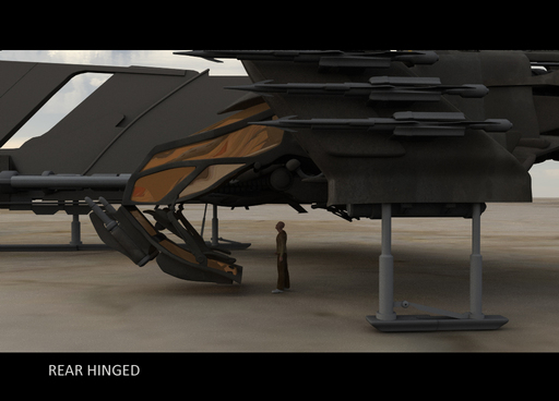 Star Citizen - Star Citizen / Squadron 42. The Vault. Техника. Vanduul Fighter.